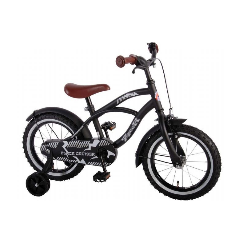 Brnecykel Black Cruiser 14 tommer