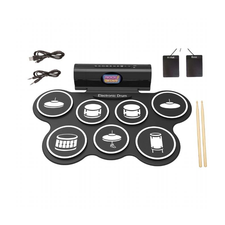 Music Sammenfoldeligt Trommest