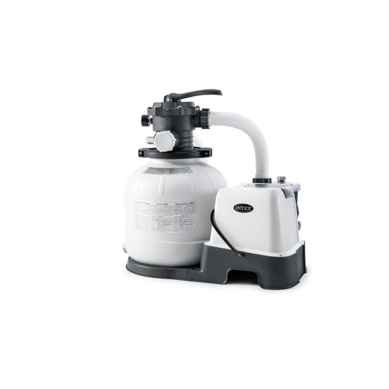 Sandfilter og Saltvandssystem 32.200 lt