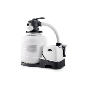 Sandfilter og Saltvandssystem 56.800 lt