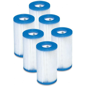 6 x Filter til intexpumpe type A