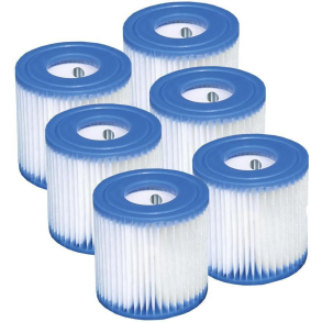 6 x Filter til intexpumpe type H