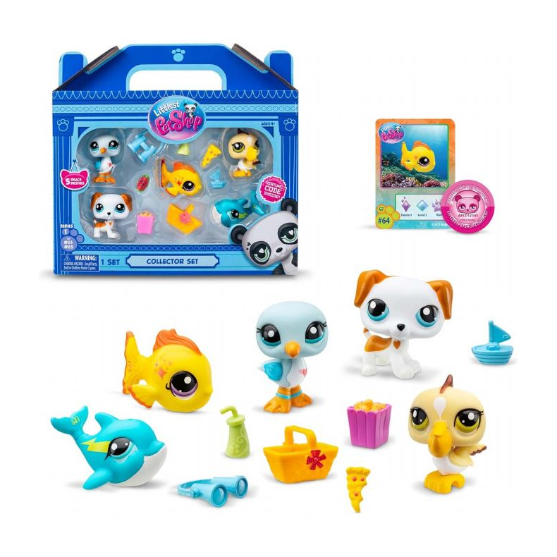 Littlest Pet Shop Beach Besties Figurer