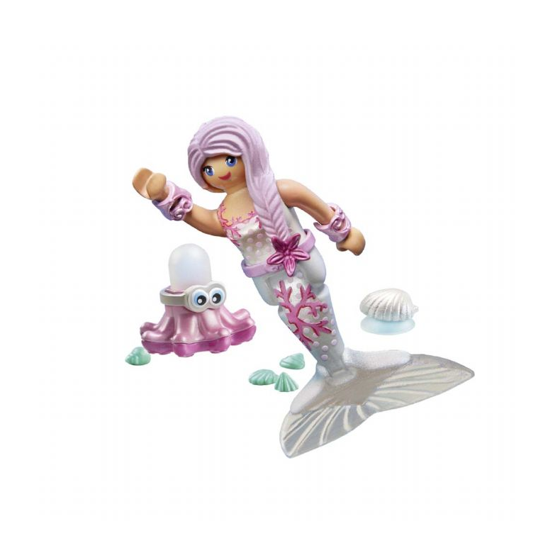 Havfrue med sprjteblksprutte