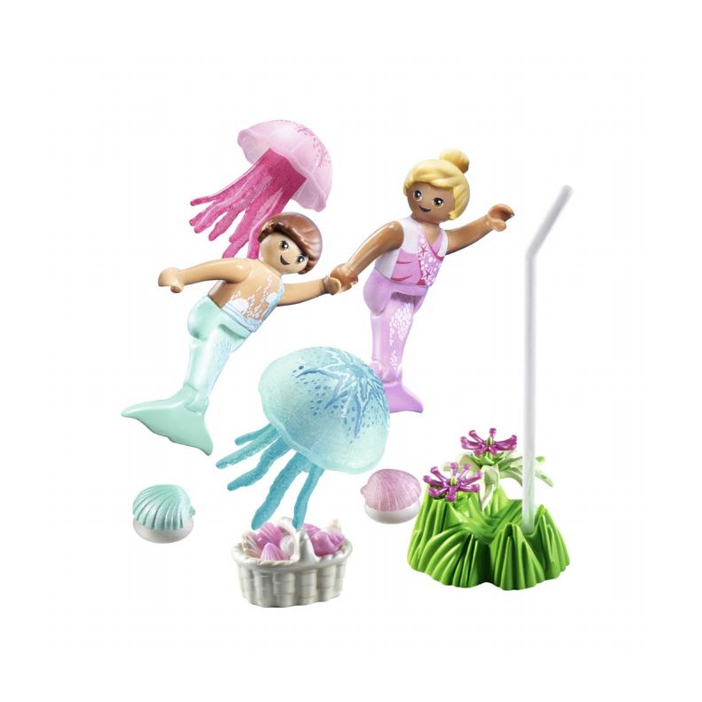 Sm havfruer med vandmnd