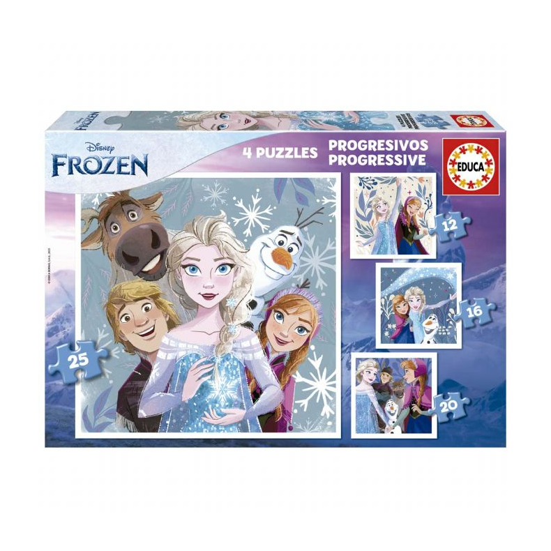 Disney Frozen Puslespil Multi