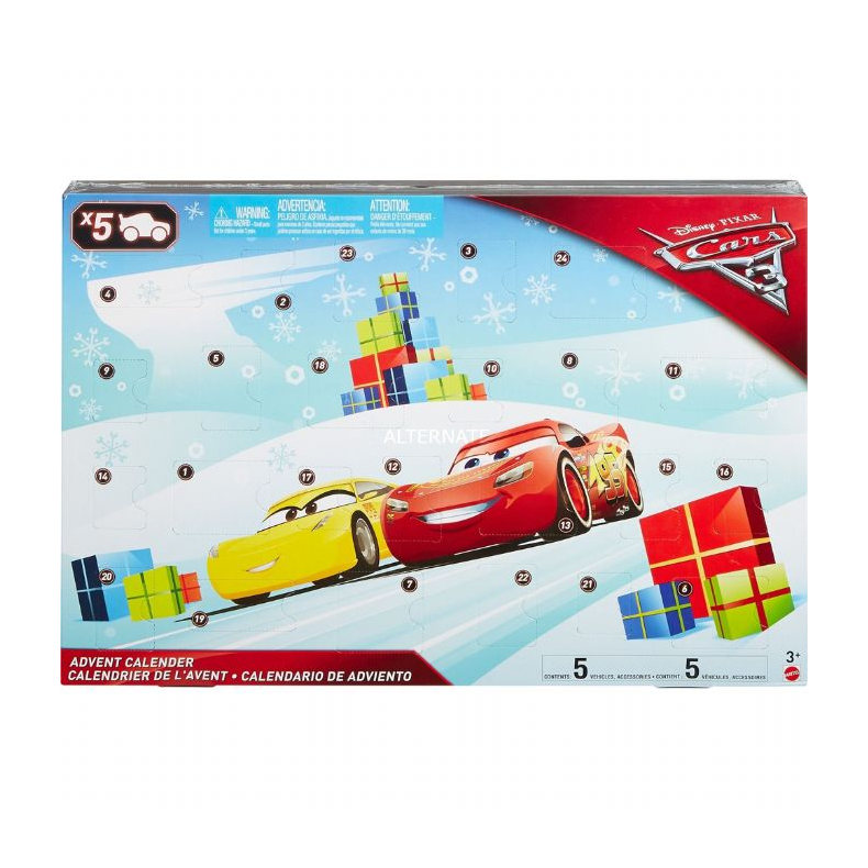 Cars 3 julekalender