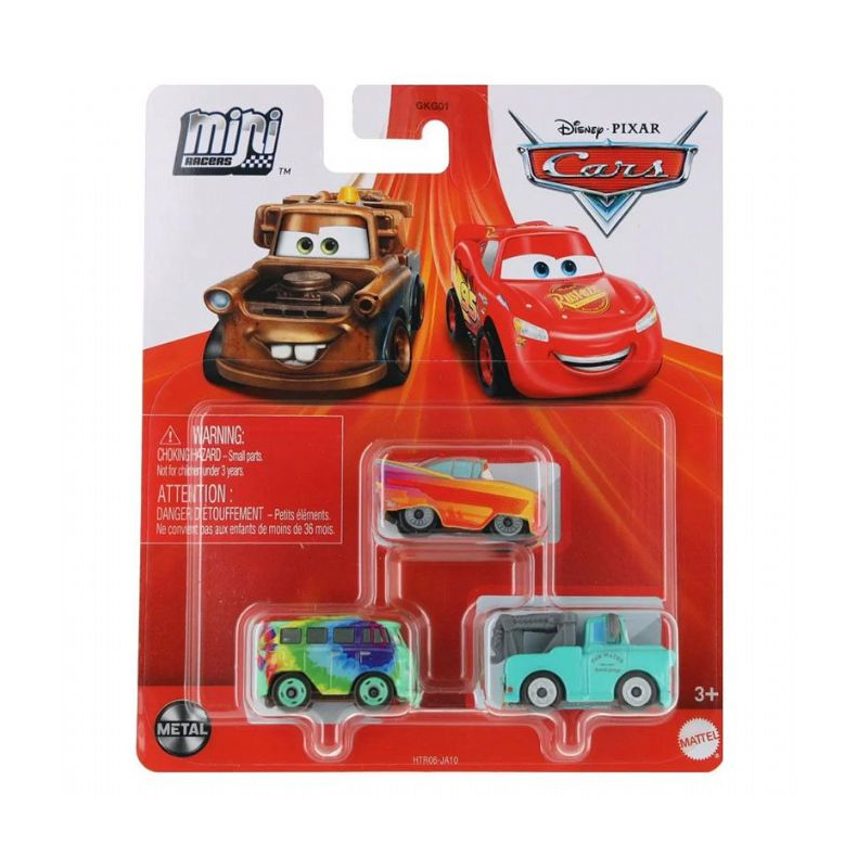 Cars Mini Racerbiler 3 pack