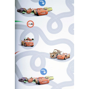 Cars racerbane tapet