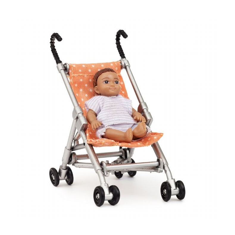 Lundby paraplyklapvogn inkl. baby