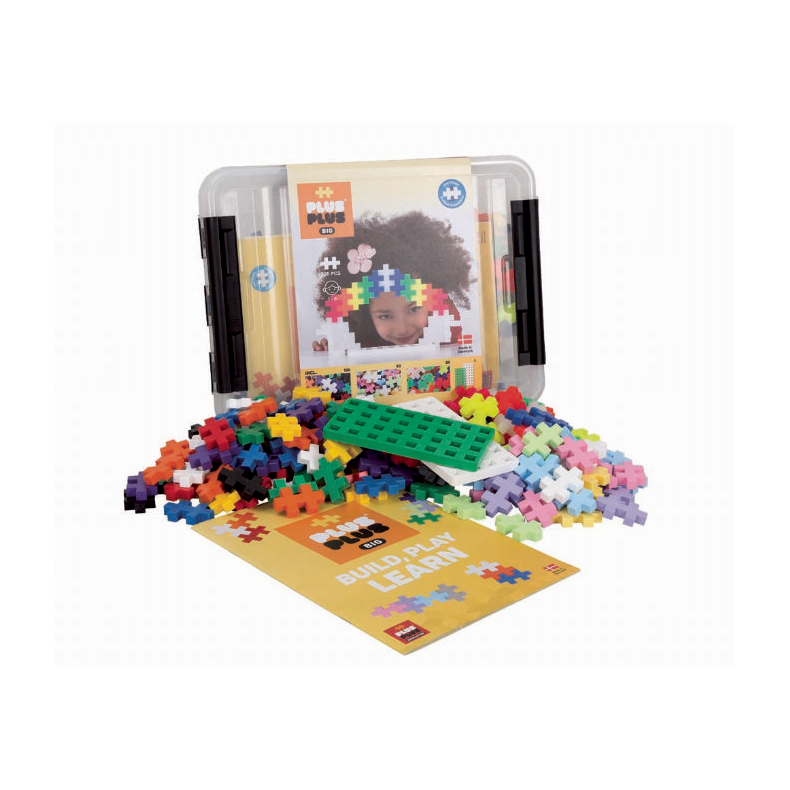 Plus-Plus BIG Storage Box Mix 200 pcs