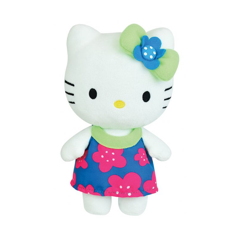 Hello Kitty Grn Gaveske Bamse 20cm