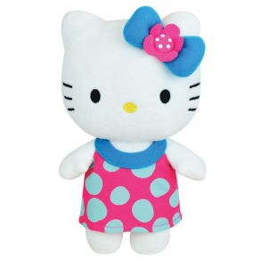 Hello Kitty Gul Gaveske Bamse 20cm