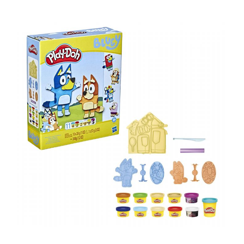 Play Doh Bluey Make N Mash Playset