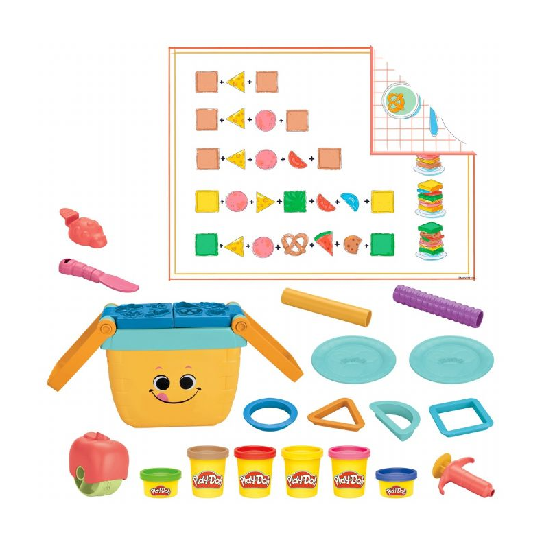 Play Doh Picnic Shapes