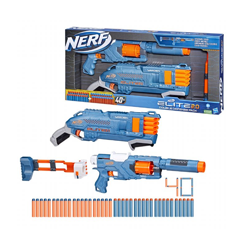 Nerf Elite 2.0 Double Defense Pack