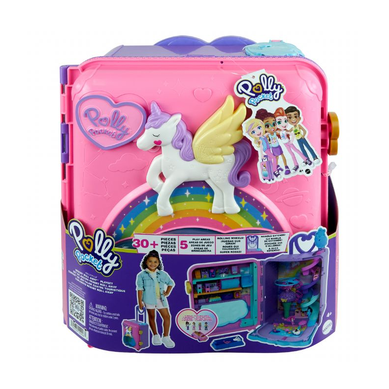 Polly Pocket Resort Roll Away Playset
