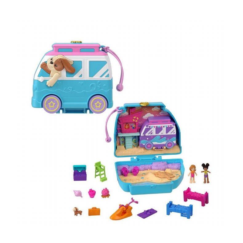 Polly Pocket Seaside Puppy Ride