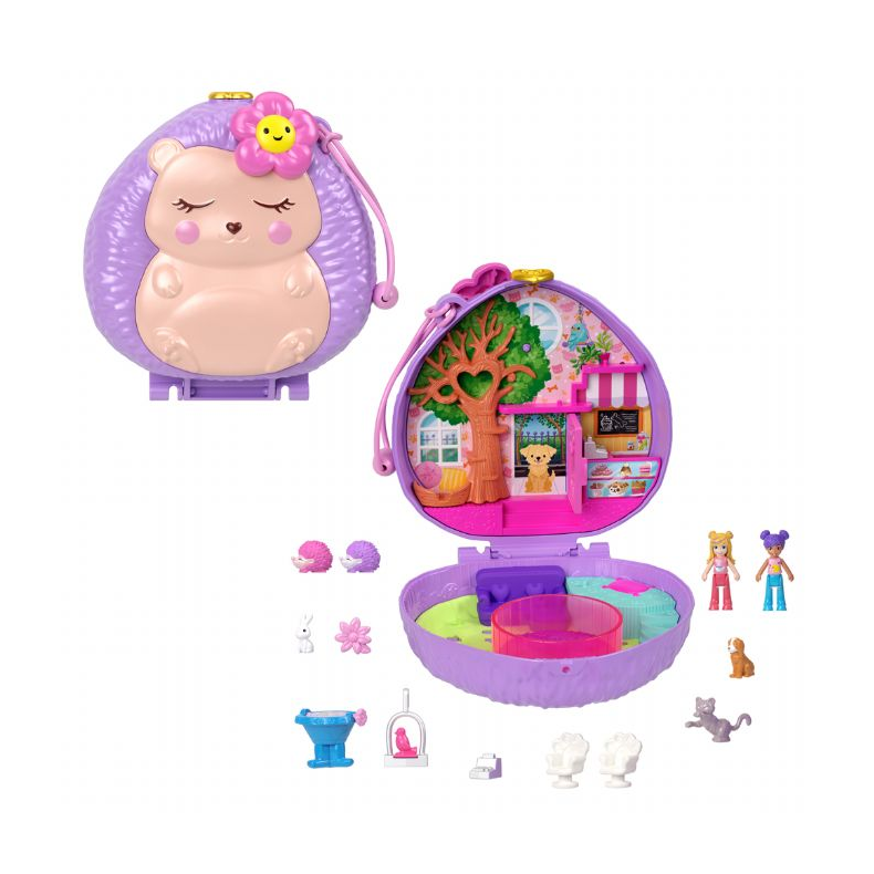 Polly Pocket Hedgehog Coffee Shop