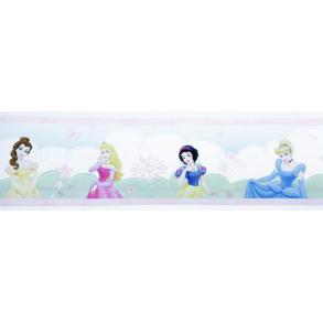 Disney princess Blomster tapetborter 15,