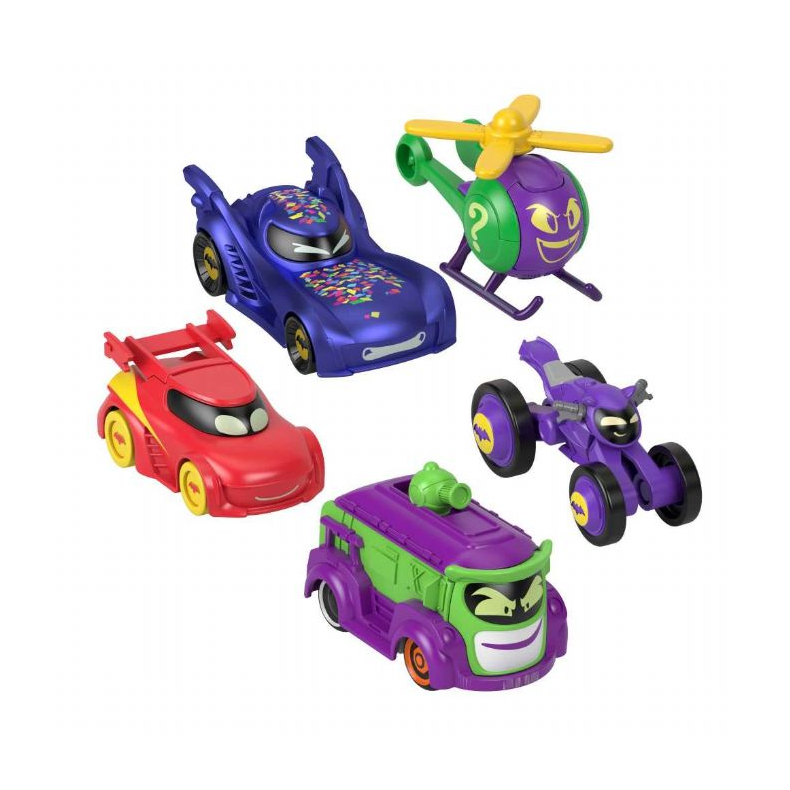 Batwheels Biler 5-pack