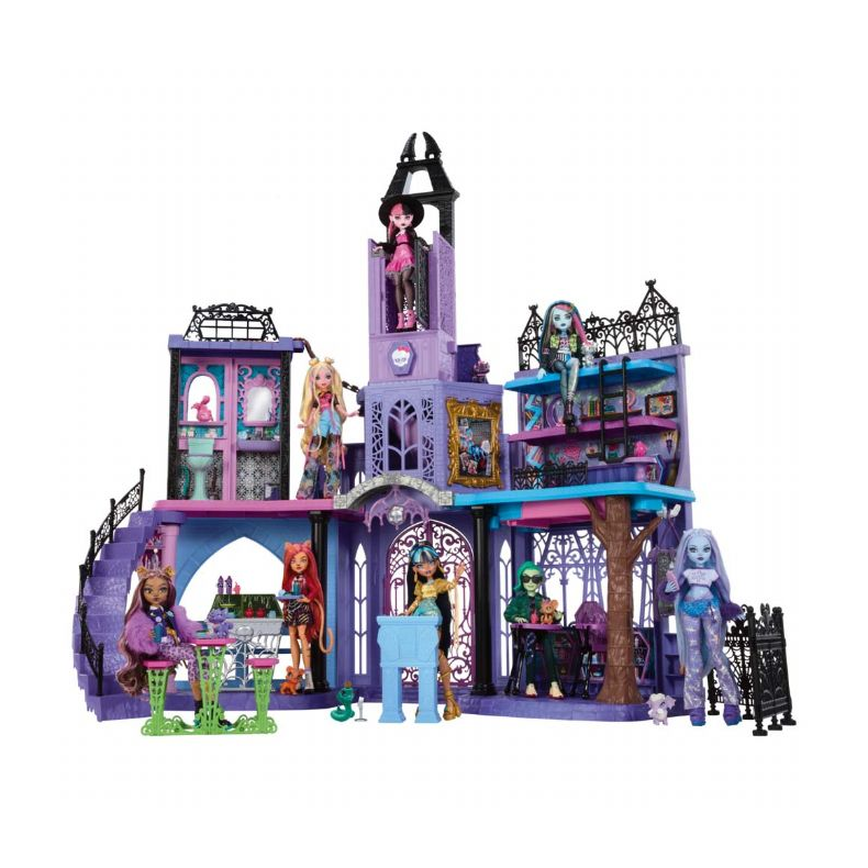 Monster High Haunted High School Dukkehus