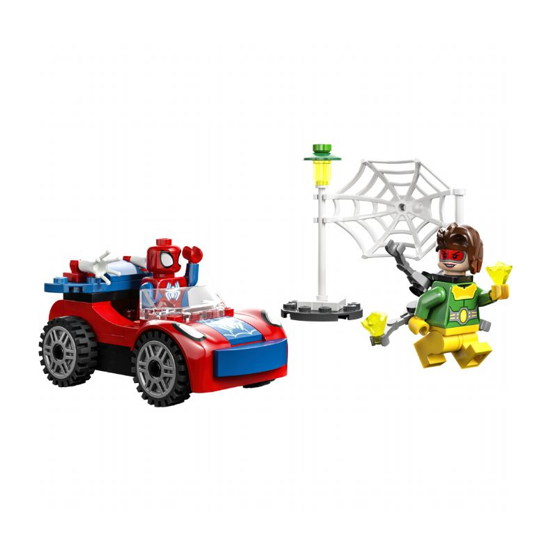 Spider-Mans bil og Doc Ock