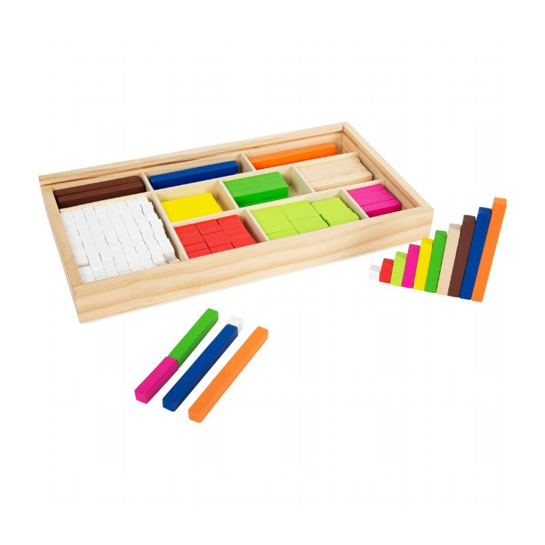 Cuisenaire regnestave i Tr