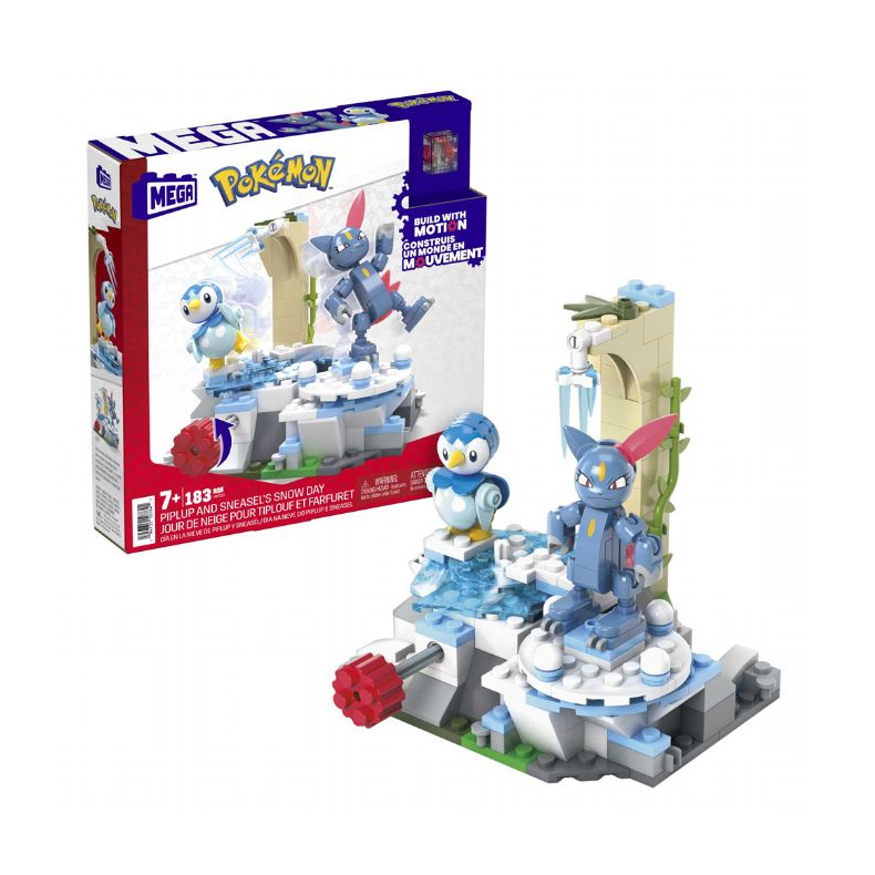 Mega Construx Pokemon Piplup And Sneasel