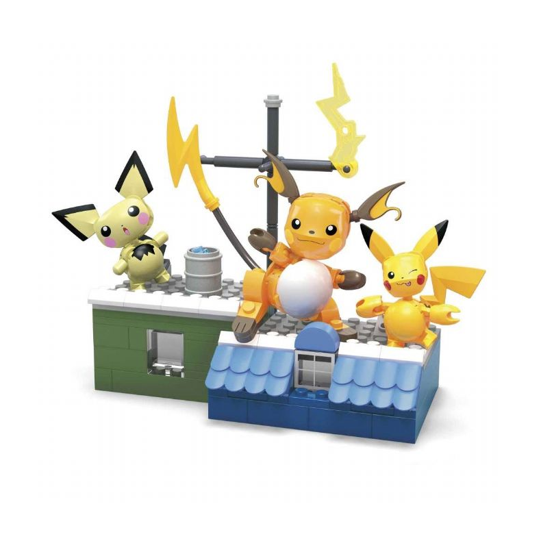 Mega Pokemon Pikachu Evolution Set