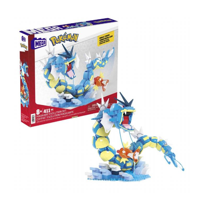 Mega Construx Magikarp Evolution Gyarado