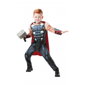Avengers brnekostume Thor Deluxe 116 cm