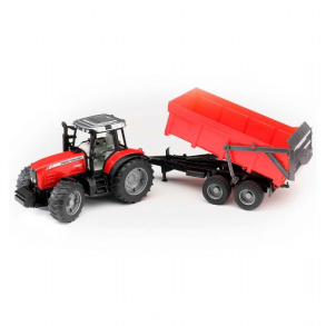 Massey Ferguson 7480 med Tipvogn