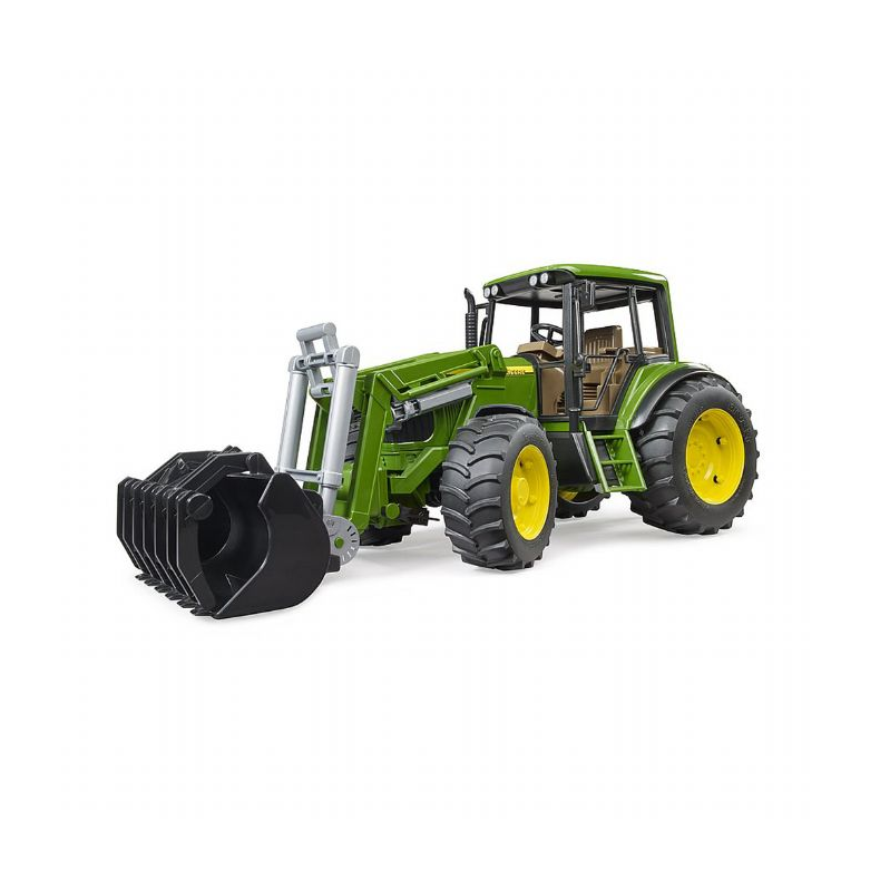 John Deere 6920 traktor med frontlsser