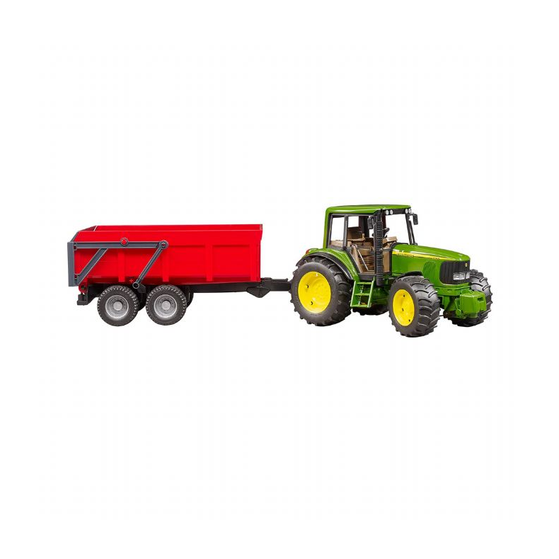 John Deere 6920 Traktor med trailer