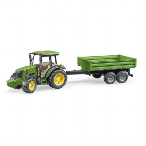 John Deere 5115M med trailer