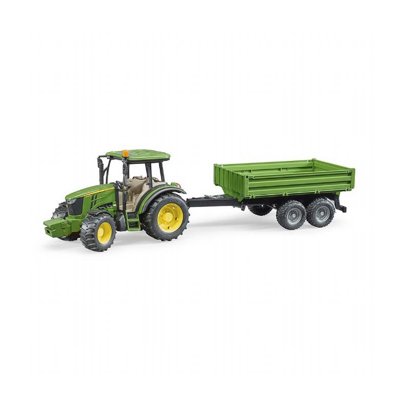 John Deere 5115M med trailer