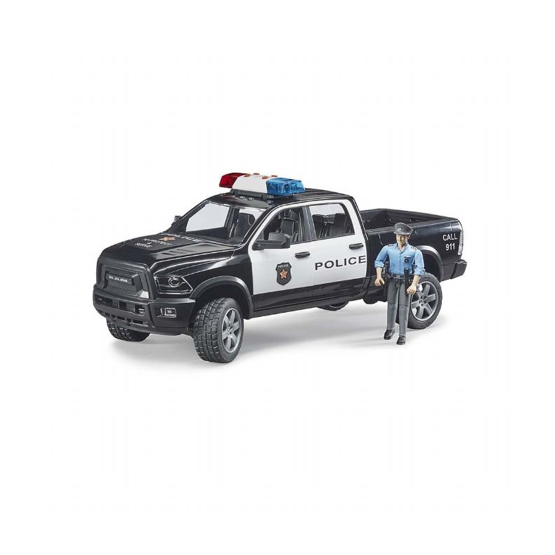 Politi Pickup og politimand