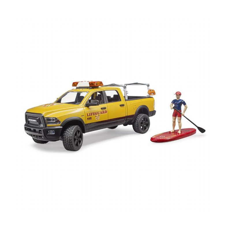 Bruder Livredder Pickup Truck m. figur