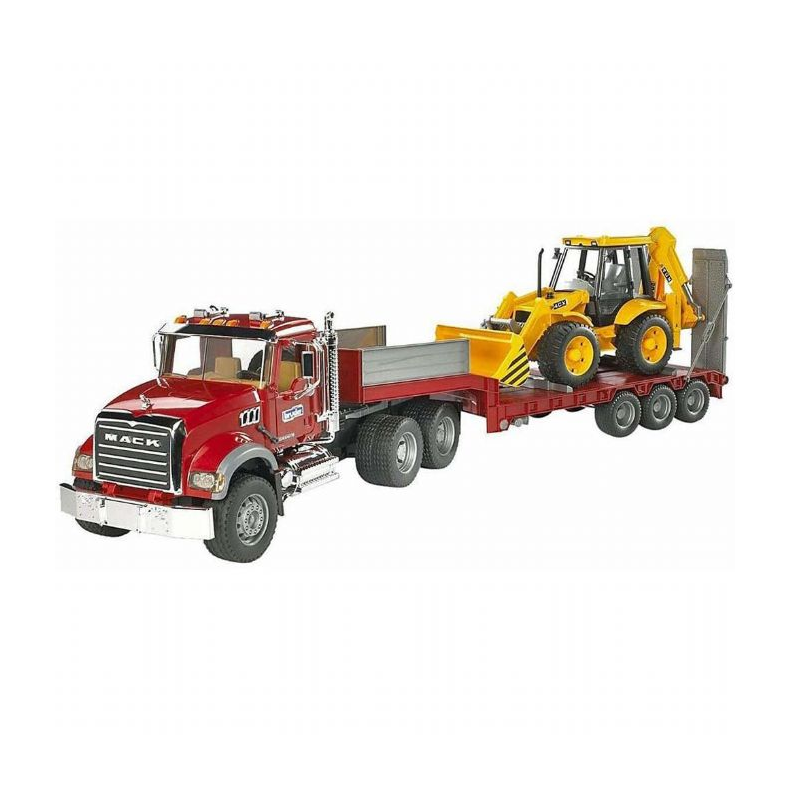 MACK Granite lastbil med gravko