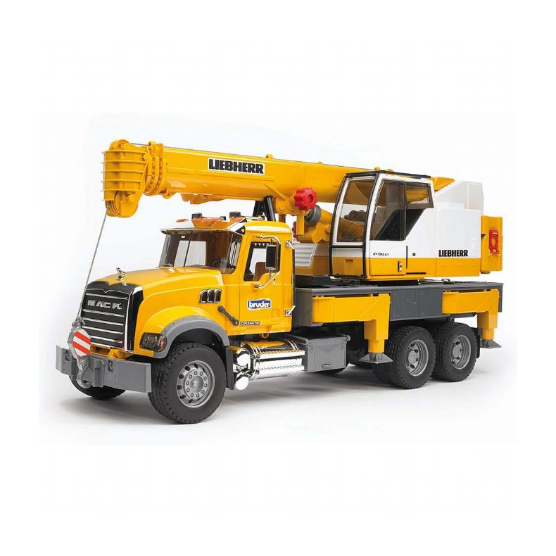 MACK Granite Liebherr Kranlastbil