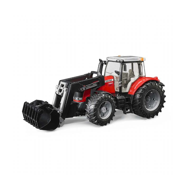 Bruder Massey Ferguson med frontlser