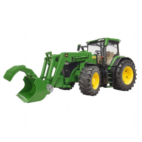 John Deere 7R 350 med Frontlsser