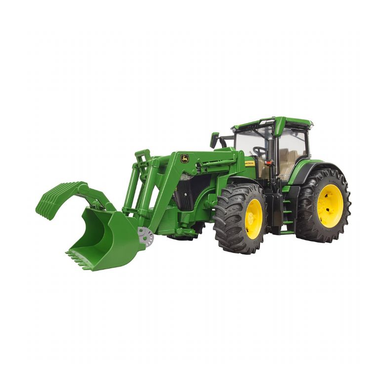 John Deere 7R 350 med Frontlsser