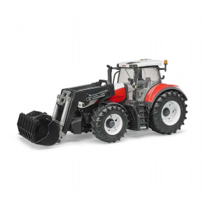 Steyr 6300 Terrus CVT med frontlsser