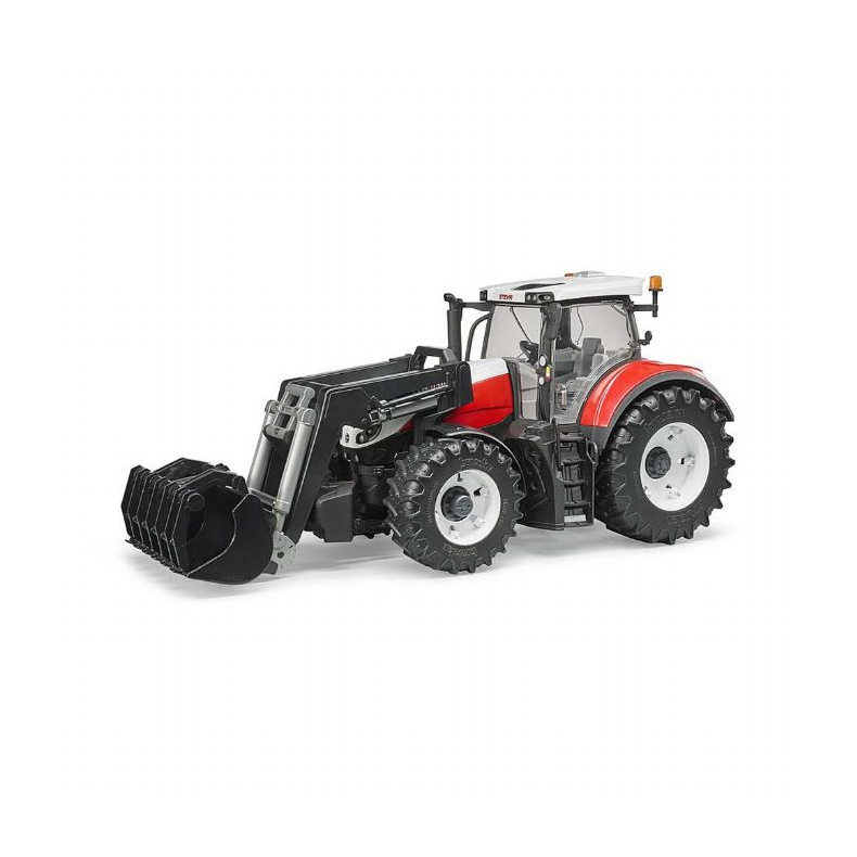Steyr 6300 Terrus CVT med frontlsser
