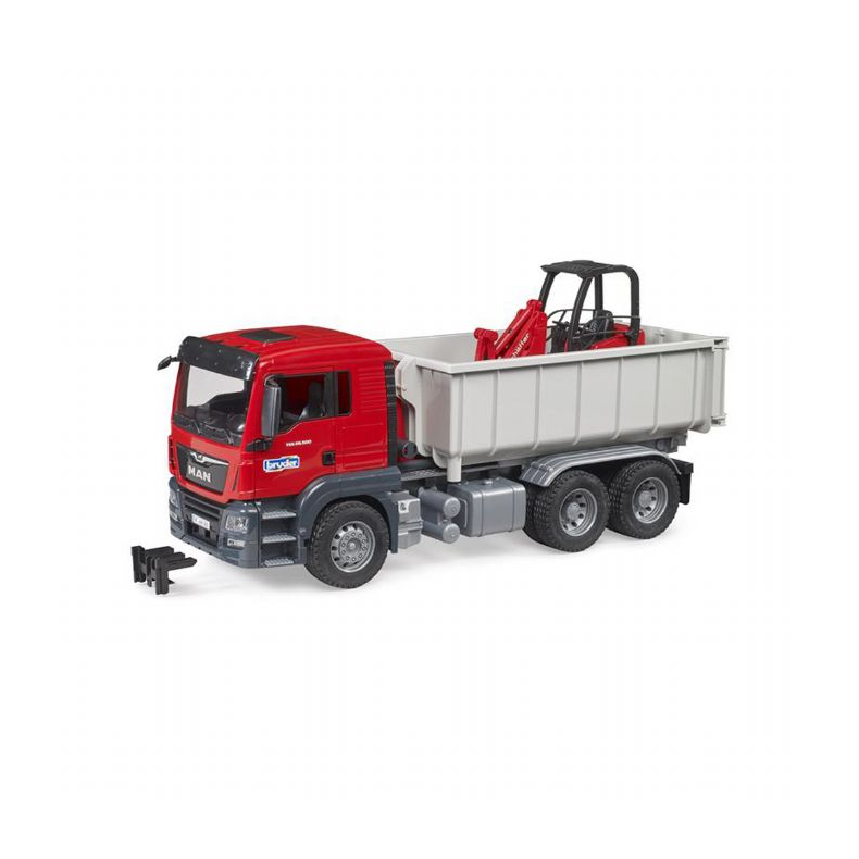 MAN TGS Lastbil med Roll-off Container