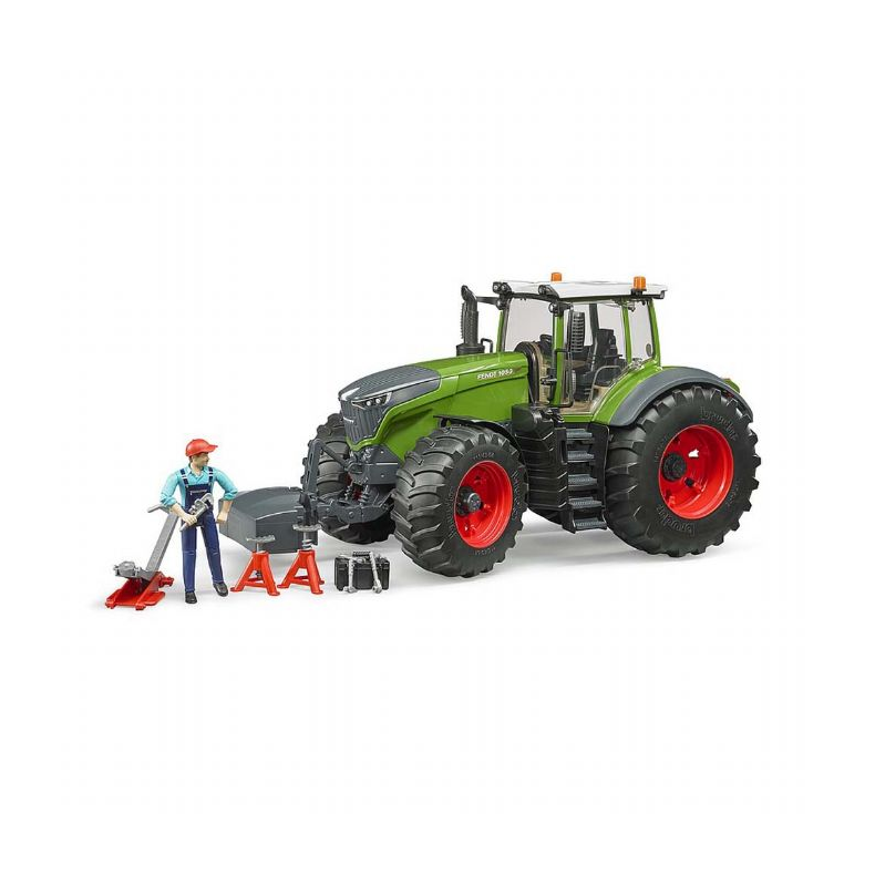 Fendt 1050 Vario traktor med mekaniker