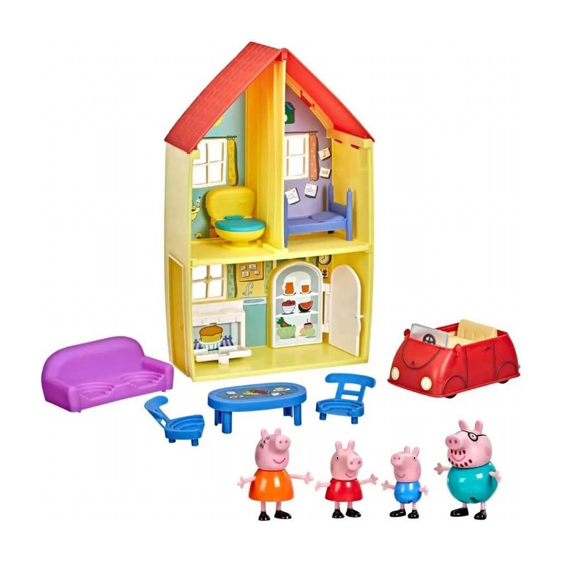 Gurli Gris Hus med Figurer