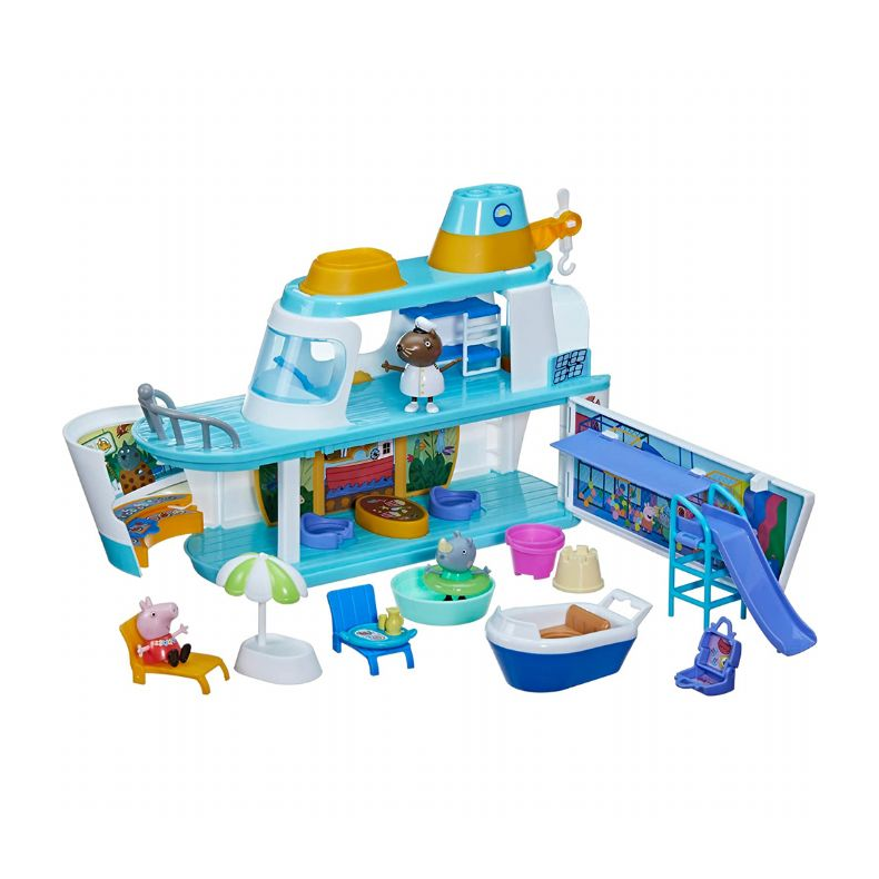 Gurli Gris Cruise Ship Playset